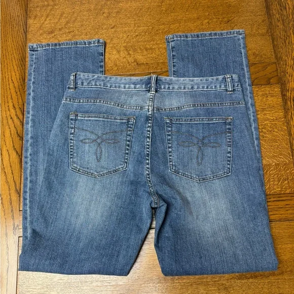 Chaps Denim Women’s Madden Straight Jeans Size 12 - Picture 4 of 7